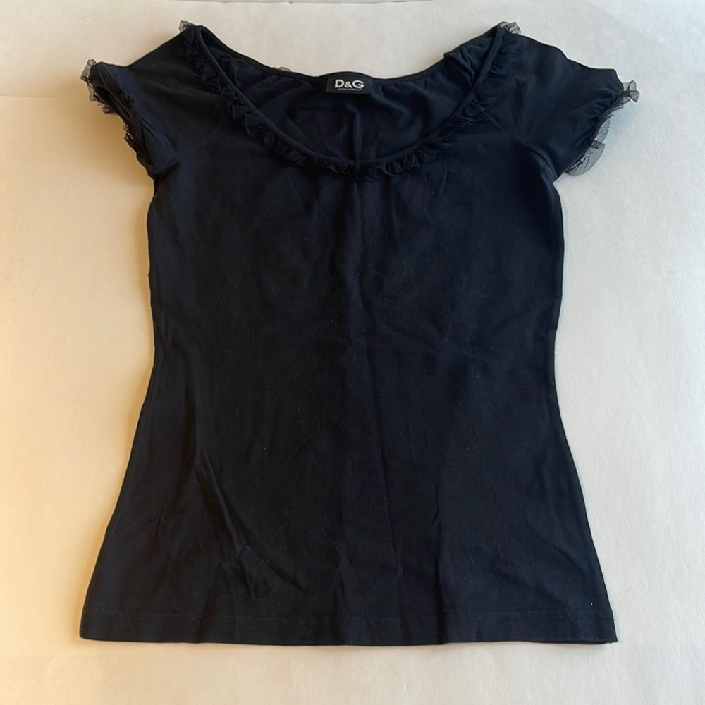 Dolce & Gabbana Black Blouse